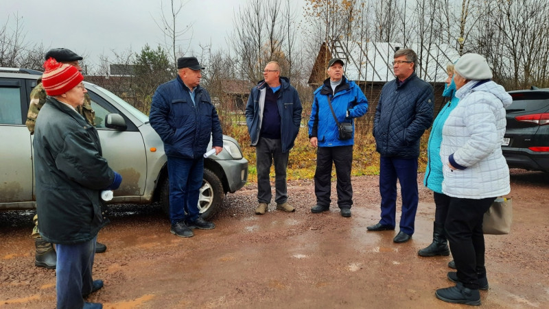 28 октября 2022 года в СНТ «Металлург-2» состоялась приемка работ по реконструкции центральной дороги (II этап)