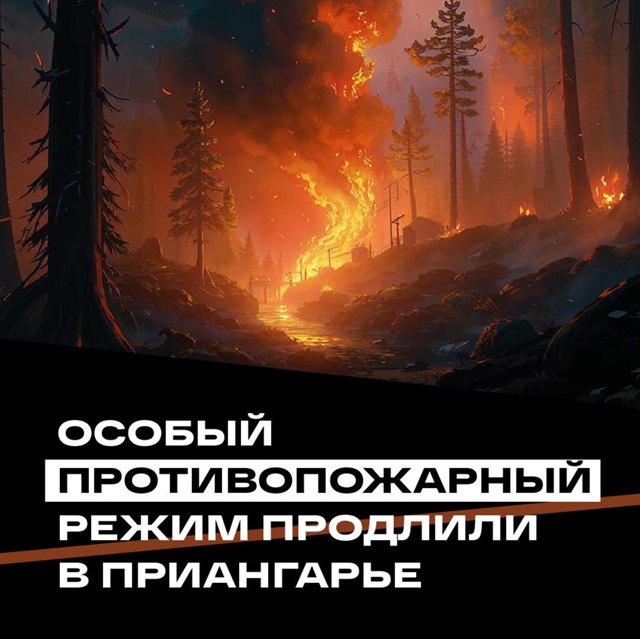 Особый противопожарный режим в лесах Иркутской области продлили до 8 июля.