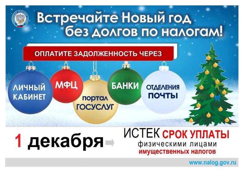 Сургутянам напомнили о необходимости погасить задолженность по имущественным налогам