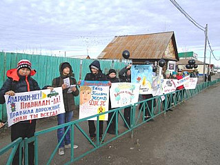 День памяти жертв ДТП в Таштыпском районе