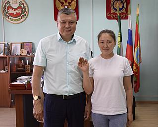 Ключи от квартиры вручены