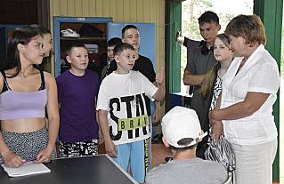 Прошла проверка детского лагеря