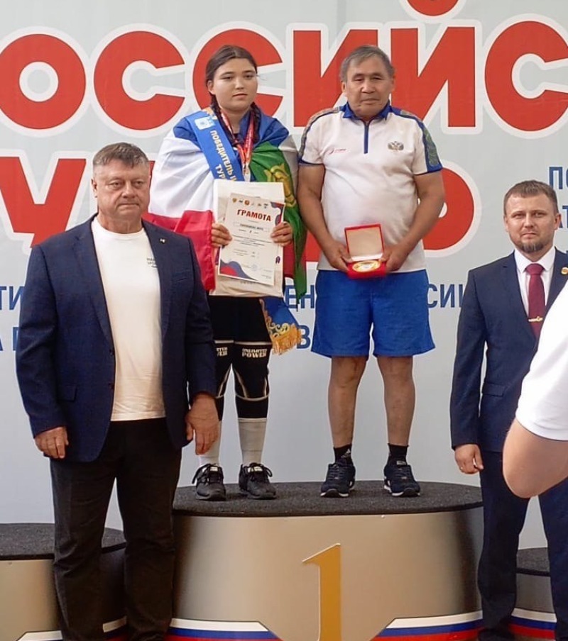 Вера Токпешева – победитель всероссийского уровня