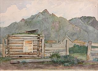 Таштыпские пейзажи на картинах Сурикова