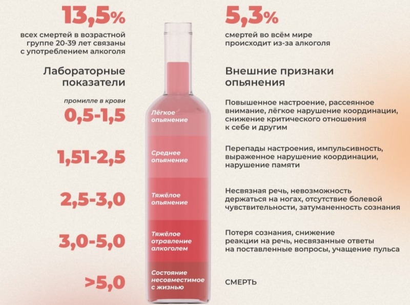 Алкоголь разрушает жизнь