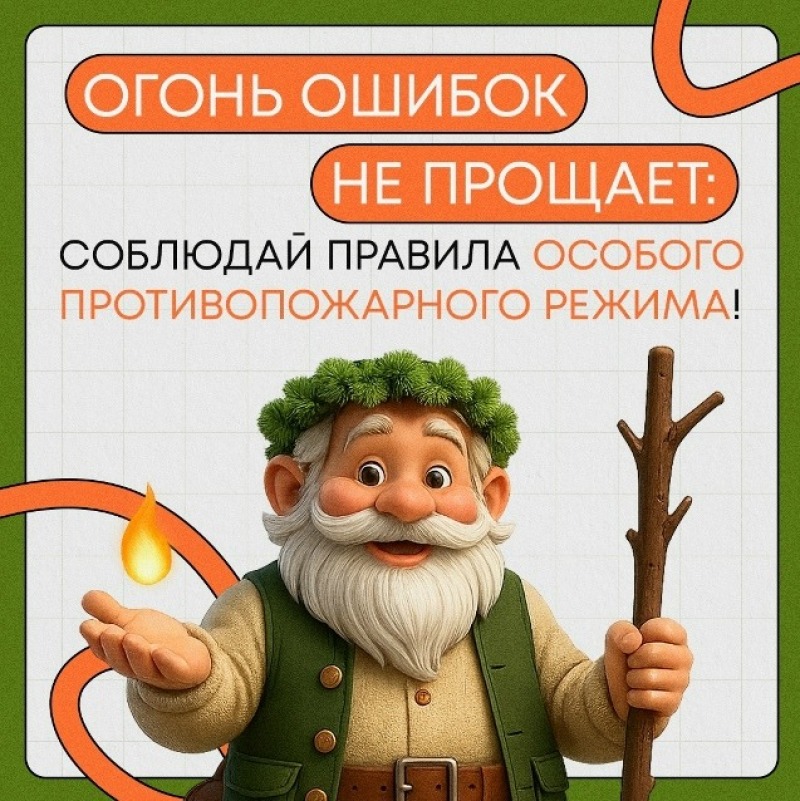 Огонь не прощает ошибок