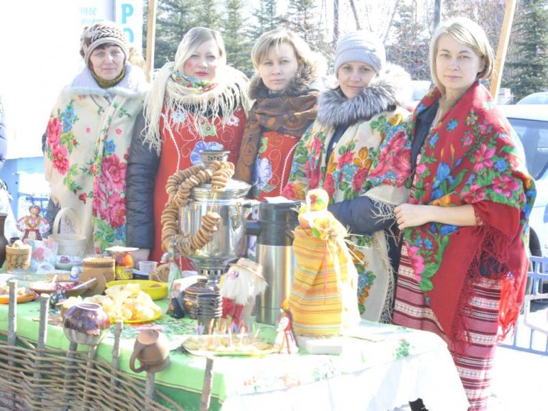 Шумно, весело, задорно проводили Масленицу