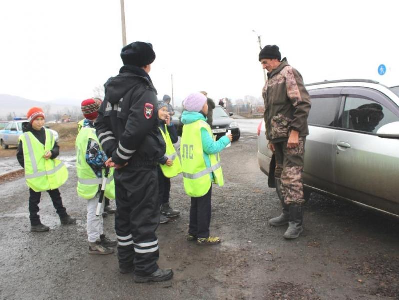 «Дорожный дозор» контролирует обстановку на дорогах Таштыпа