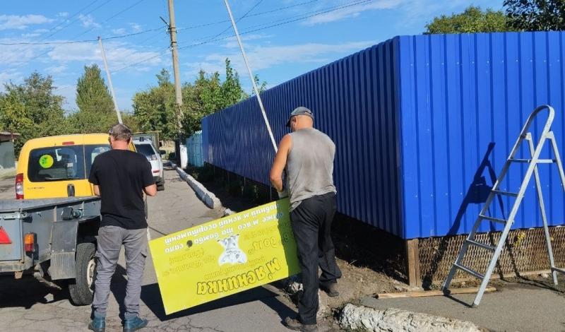 Трудовые будни коммунальщиков г.Молочанск Токмакского муниципального округа