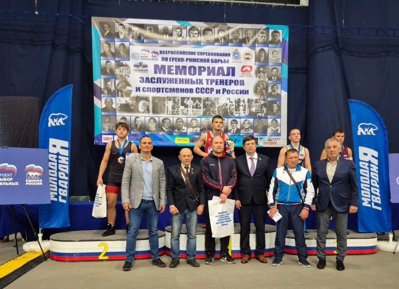 Данил Комалеев — серебряный призёр всероссийских соревнований по греко-римской борьбе среди юношей до 16 лет
