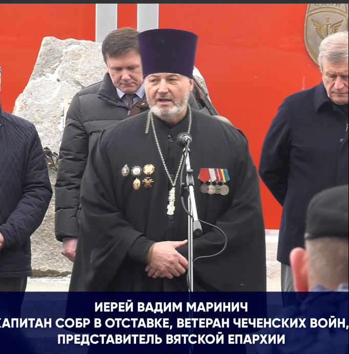 «Сплотиться и поддержать решения президента России Владимира Путина». Игорь Васильев проводил кировских росгвардейцев в Украину