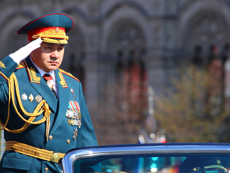Первый парад Сергея Шойгу
