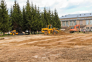 В Ельне приступили к строительству физкультурно-оздоровительного комплекса. 