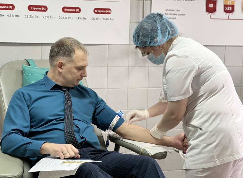 Смоленские атомщики сдали более 65 литров крови  в рамках донорской акции