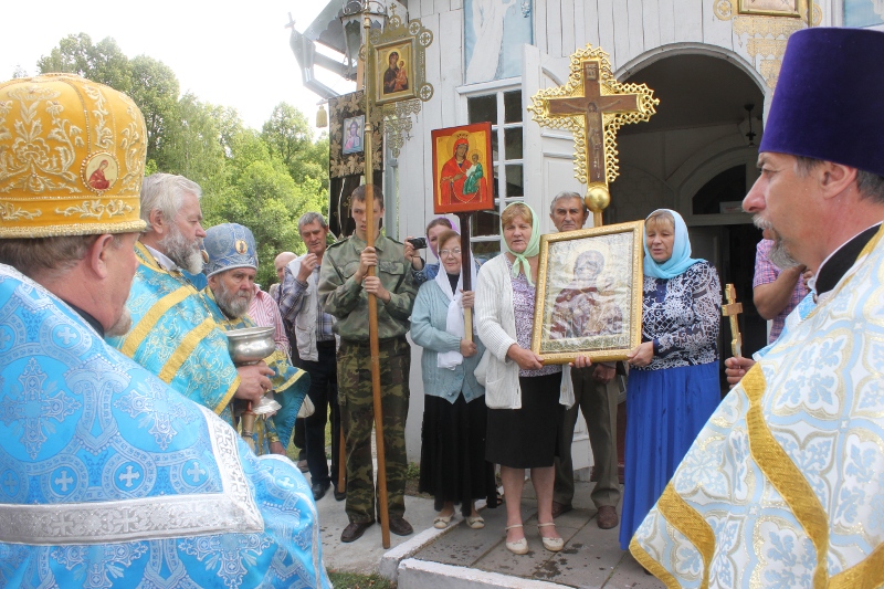 В Новоспасском отметили  230-летие родового храма Глинок