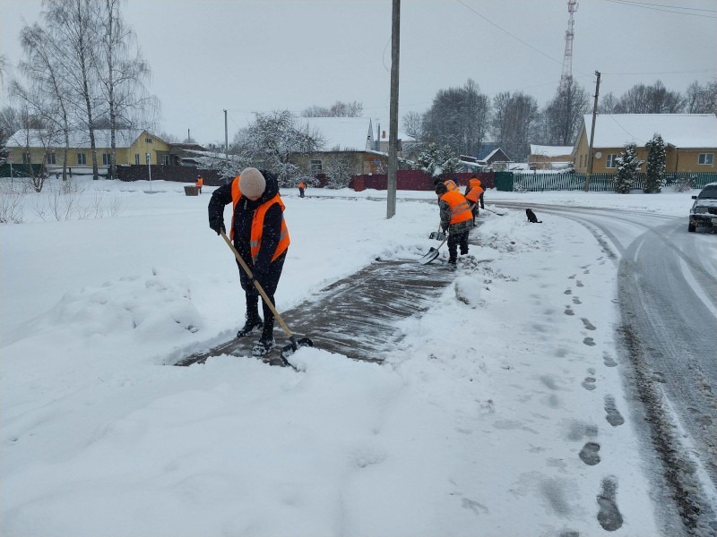 Снежная непогода отступила