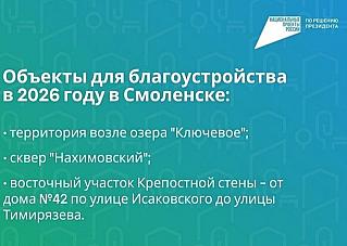 Десятки тысяч жителей Смоленской области приняли участие в голосовании по выбору общественных пространств для благоустройства в 2026 году