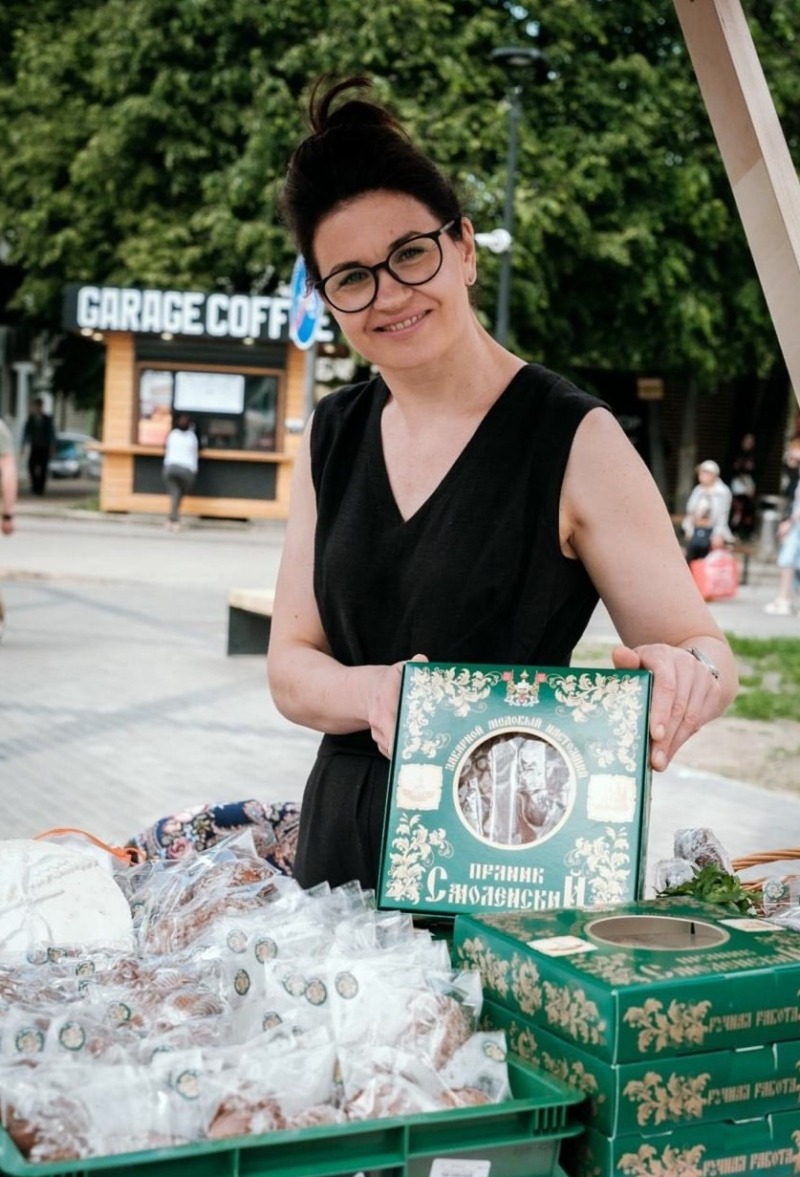 Смолянка возродила известный региональный бренд – «Смоленские пряники»