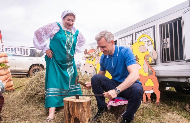 День поля в деревне Михновка Смоленского округа