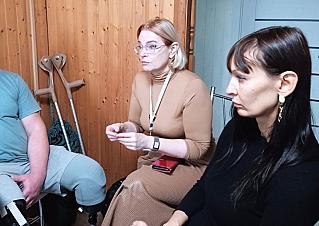 Курсант программы Алексей Новиков проходит стажировку в региональном филиале фонда «Защитники Отечества»