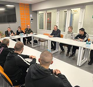 В Смоленске состоялась встреча со студентами – кандидатами на службу в новый род войск беспилотных летательный аппаратов