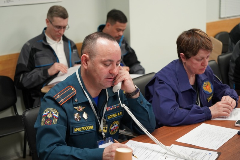 Персонал Смоленской АЭС подтвердил готовность к оперативному реагированию в ходе плановой противоаварийной тренировки