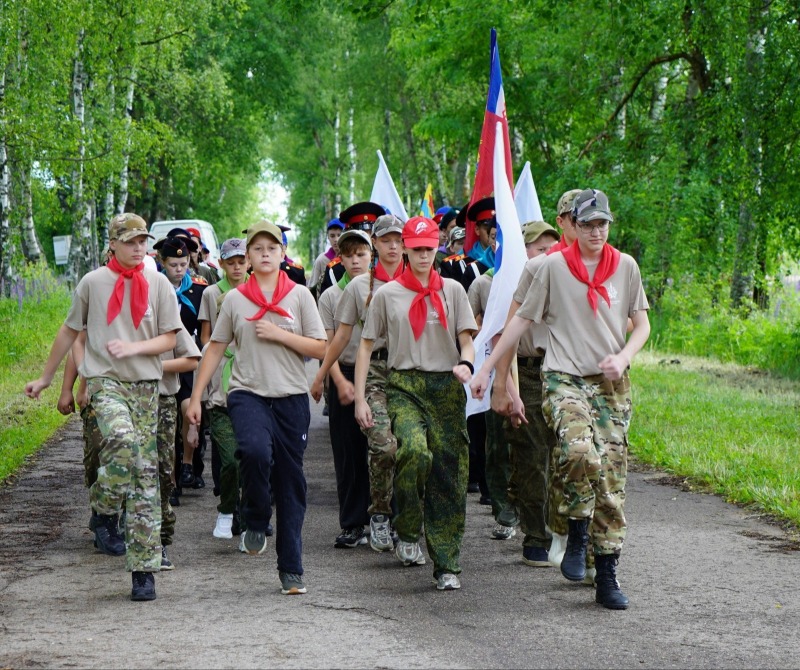 XVII Военно-патриотический слет «Отечество» объединил в городе-спутнике Смоленской АЭС подростков из шести регионов присутствия «Росатома»