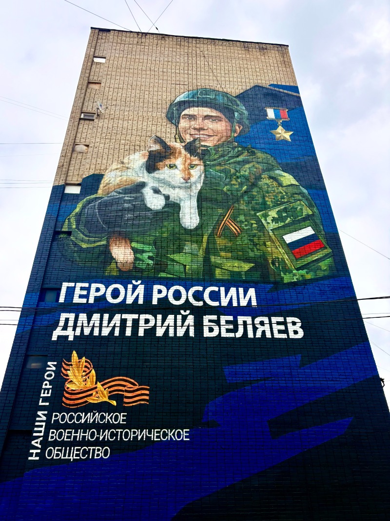 В Смоленске завершили создание серии муралов, посвященных Героям России – участникам СВО