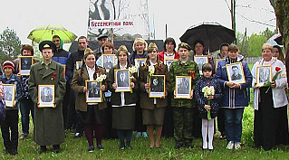 «Бессмертный полк» прошёл  и в Малом Павлове