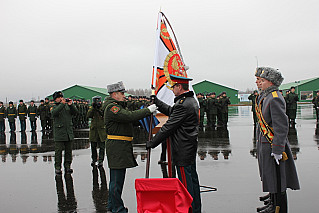 Боевое Знамя в надёжных руках