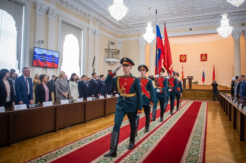 вступление в должность губернатора смоленской области