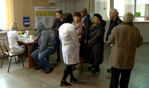 В Поронайске прошла акция "Здоровье"