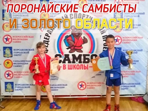 Поронайские самбисты и золото области