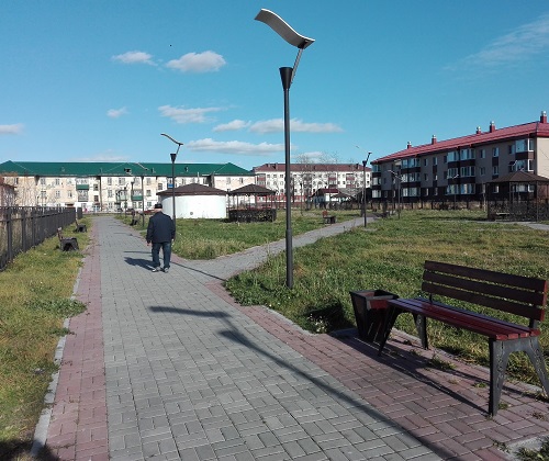Про сквер влюбленных