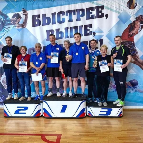 Спартакиада продолжилась теннисным турниром