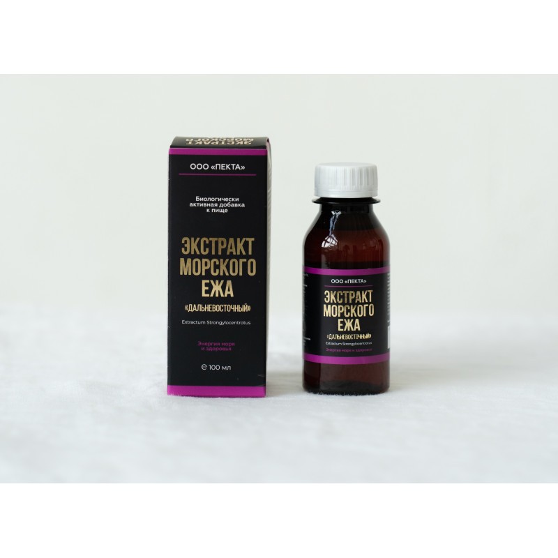 Экстракт морского ежа «Дальневосточный» природный антиоксидант, жидкость, 100 мл