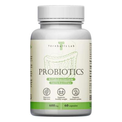 Пробиотики лактобактерии и бифидобактерии, 60 капсул