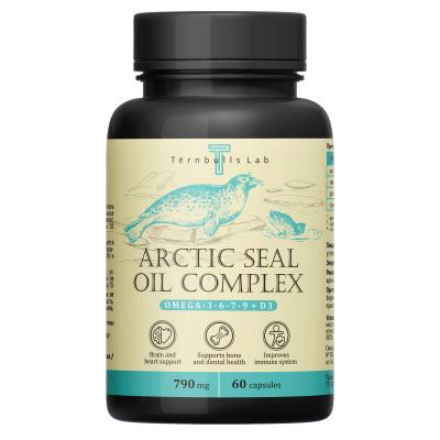 Омега 3-6-7-9 с Тюленьим жиром, 60 капсул