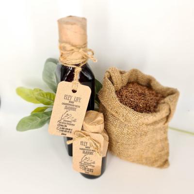 ЛЬНЯНОЕ МАСЛО сыродавленное в бочонке 100 мл