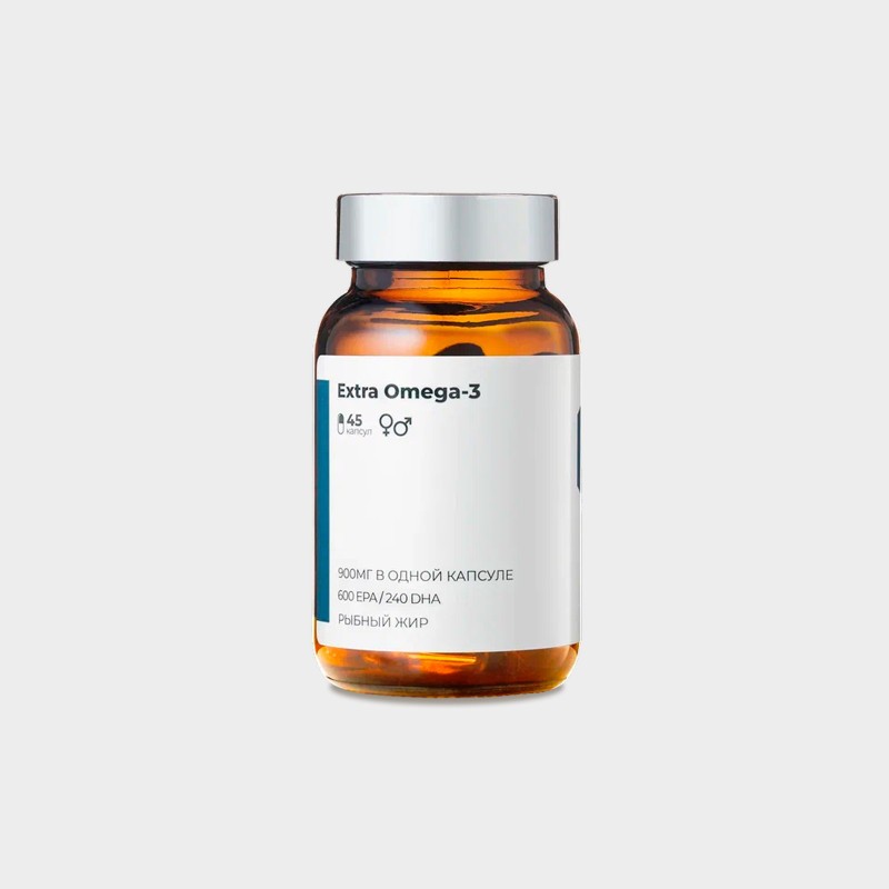 Экстра Омега-3 900 мг SOLOWAYS