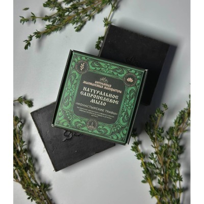 Сапропелевое мыло Монастырские травы