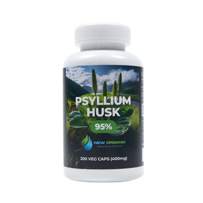 ПСИЛЛИУМ ШЕЛУХА ПОДОРОЖНИКА 200 ВЕГЕТАРИАНСКИХ КАПСУЛ ПО 400 MG
