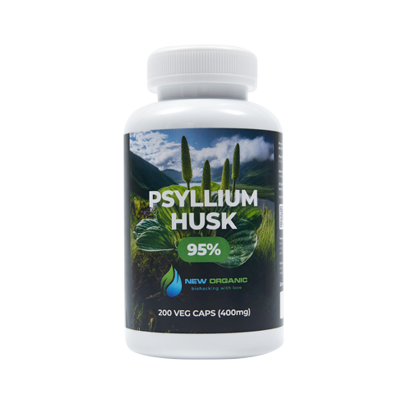 ПСИЛЛИУМ ШЕЛУХА ПОДОРОЖНИКА 200 ВЕГЕТАРИАНСКИХ КАПСУЛ ПО 400 MG