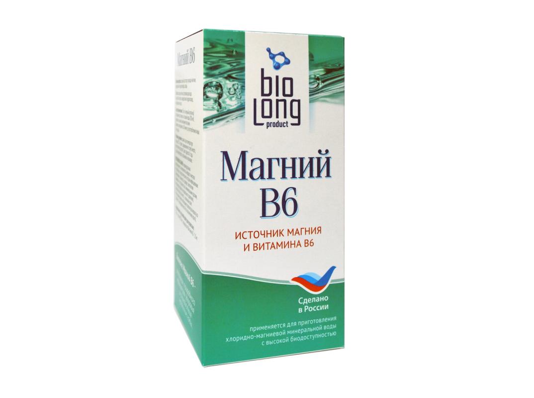 Биолонг Магний В6 флакон 250 мл