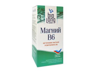 Биолонг Магний В6 флакон 250 мл