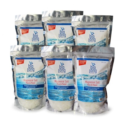 Бишофит "Magnesial Salt" 6 уп * 500 гр