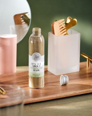 Маска-пилинг для кожи головы и волос «Крапива &amp; Лён»