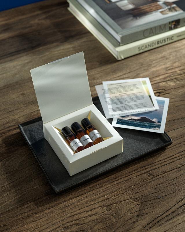 Набор из эфирных масел для создания настроения Релакс + Внимание + Ресурс