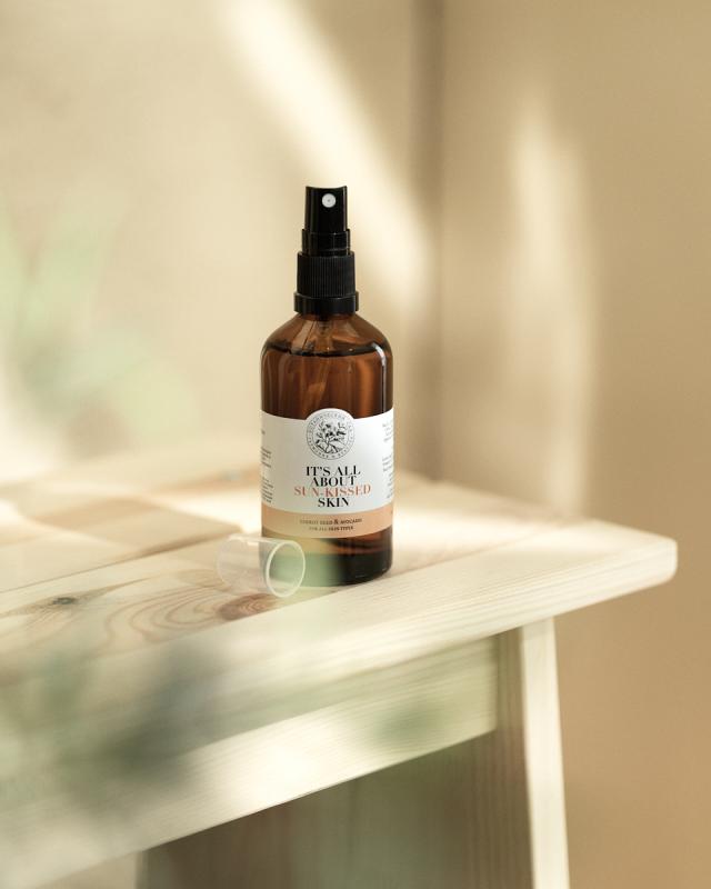 Масло для тела «Семена моркови &amp; Авокадо». Природный бустер защиты от солнца