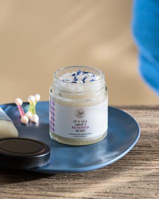 Соляной скраб «Лемонграсс &amp; Лаванда»